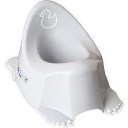 Dětský nočník protiskluzový kačenka šedý