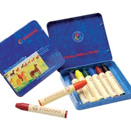 Voskové PASTELKY, sada 8 ks, standardní barvy