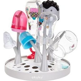 Akuku Dětská osuška s kapucí 100x100cm SOVIČKA ecru