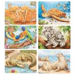 Puzzle mini - Australská zvířátka, 24 díly