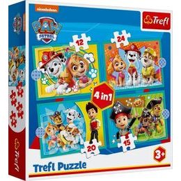 Minipuzzle mini - Maxi 20 dílků Bingovi přátelé/Králíček Bing - mix 4 druhy