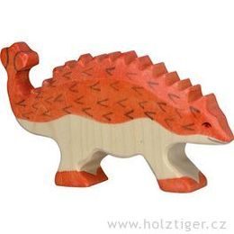 Ankylosaurus - hračka ze dřeva