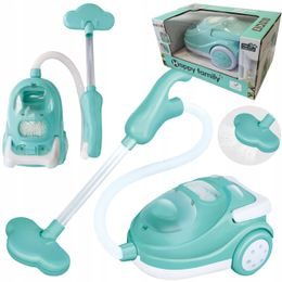 Dětský vysavač s polystyrenovými kuličkami tyrkysový