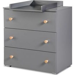 Přebalovací komoda Klups KAROLINA bílá-borovice