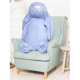 Plyšový králík Figo 120 cm modrý