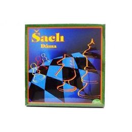 Šach+dáma+mlyn verze SK společenská hra