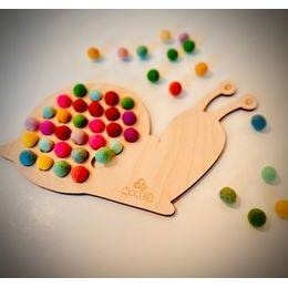 Vkládací motorické zvířátko- šnek