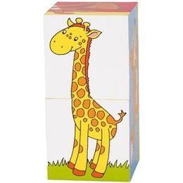 Kostkové puzzle zvířátka, 2 díly