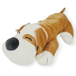 Plyšový pejsek Azor 70 cm - hnědý