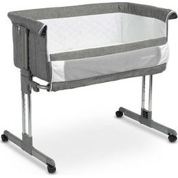 Postýlka s odnímatelným bokem Scarlett Vista buk přírodní 120 x 60 cm