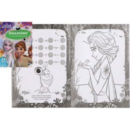 Omalovánky se samolepkami Ledové království/Frozen