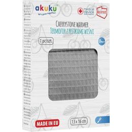 Akuku Termofor pecky 13x16cm šedý