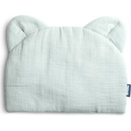 Mušelínová poduška do kočárku šedá