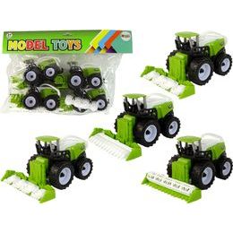 Dětská sada zemědělských traktorů 4 kusy