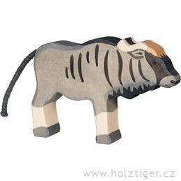 Velký pakůň gnu - zvířátko ze dřeva