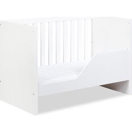 Dětská postýlka se zábranou Klups Amelia bílá
