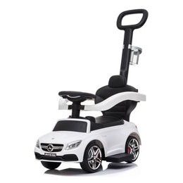 Baby Mix odrážedlo Mercedes AMG C63 s vodící tyčí 3v1 bílé