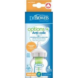 DR.BROWNS - Dudlík na láhve Options+ úzké 9m + silikonový na kaši 2ks