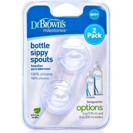 Silikonový nekapající náustek Dr.Brown´s standart 2ks