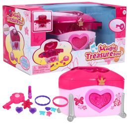 Majlo Toys šperkovnice pro děti se světlem,zvuky a příslušenstvím Magic Box