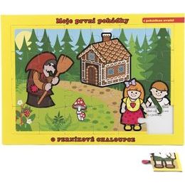Puzzle deskové O Červené Karkulce 24 dílků Moje první pohádky