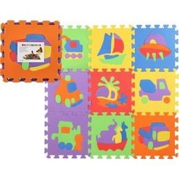 Pěnové puzzle Dopravní prostředky - 10ks