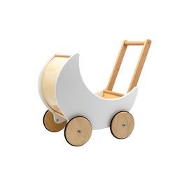 Dřevěný kočárek