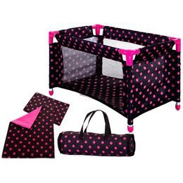 Doris postýlka pro panenku černá