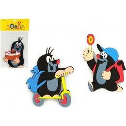 Krtek pěnová dekorace - mix 3 druhy