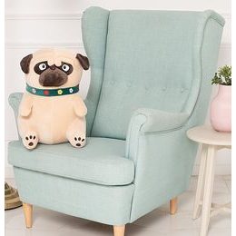 Plyšový pejsek Mops Maxík 40 cm