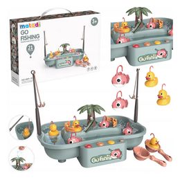 Arkádová hra Lovení rybiček s melodiemi- šedá