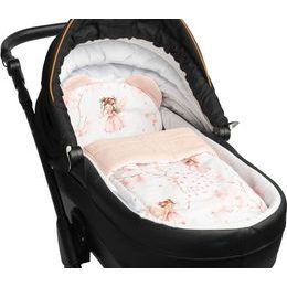 Sada podložky do kočárku deluxe lesní svět