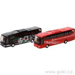 MB Travego autobus se zpětným natahováním, měřítko 1:60