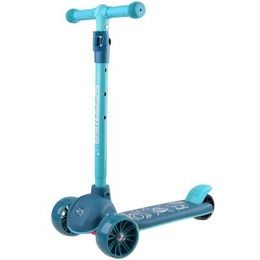 Dětská koloběžka Scooter 708 se svítícími koly - zelená