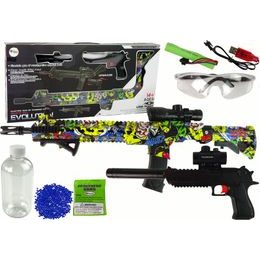 Dětská sada zbraní s příslušenstvím barevná