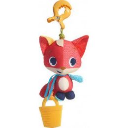 TINY LOVE TINY LOVE Závěsná vibrující hračka s kousátkem Liška, červená