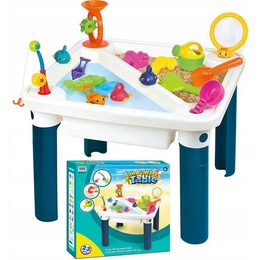 Dětské pískoviště vodní stůl 2v1 Lovení rybiček s doplňky
