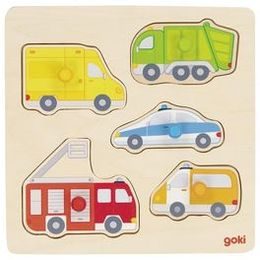 Na silnici - puzzle s úchytkami, 5 dílů