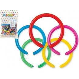 Balonky nafukovací had modelovací 100ks