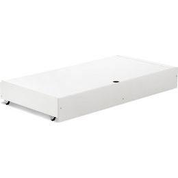 Dřevěný šuplík pod postýlku Klups šedý 120x60