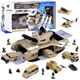 Vojenský tank s příslušenstvím a vojáčky Military Tank