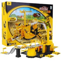 Majlo Toys parkovací garáž Stavba s dráhou