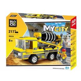 Blocki MyCity stavebnice míchačka 217 dílků