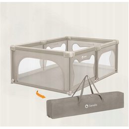 Velká ohrádka 127x187 cm Lionelo WILLOW béžová