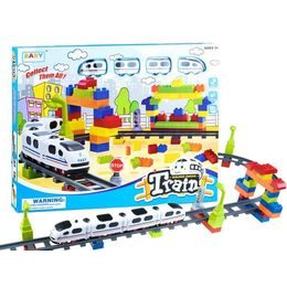 Stavebnicová vláčkodráha pro nejmenší se zvukem Iron Horse 74 součástí