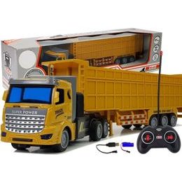 Autíčko s návěsem na dálkové ovládání Yellow Truck