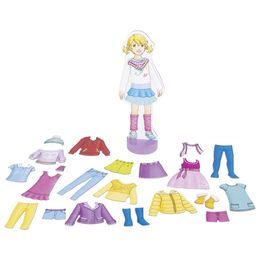 Oblékací panenka Magnetická šatní skříň