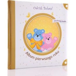 Fotoalbum - Můj 1.rok - otisk miminka