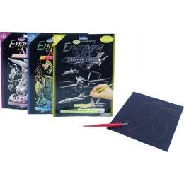 Škrabací obrázek Royal - mix druhů