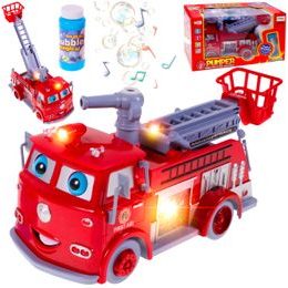 Majlo Toys hasičské auto s bublifukem a melodiemi Bubble Pumper